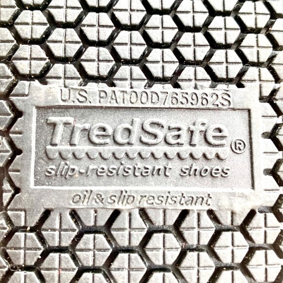 TredSafe EnduroPro Unisex Anti-Fatigue Slip-Resistant Shoes M4/W5w Leather Slip - Picture 8 of 9